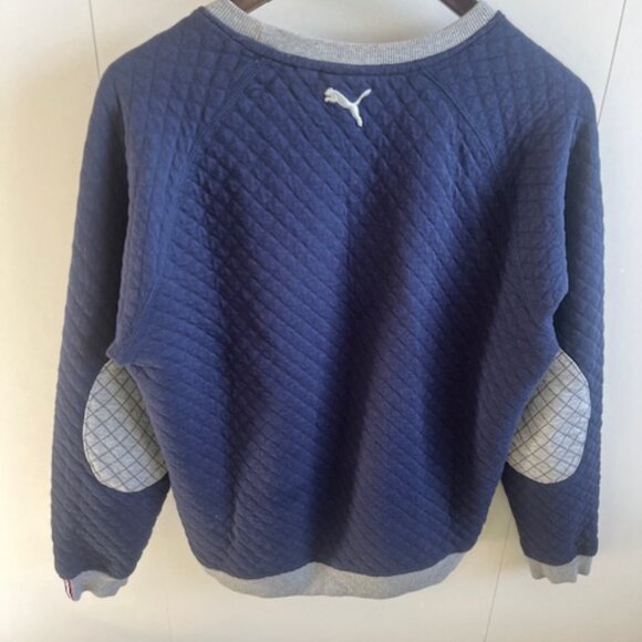 Puma Men's Golf Quilted Sweatshirt - Small - Picture 3 of 10